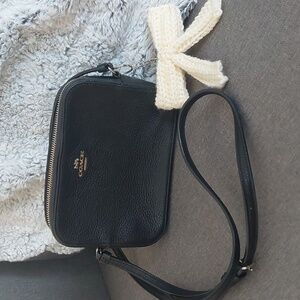 Coach Pebbled Leather Crossbody Bag